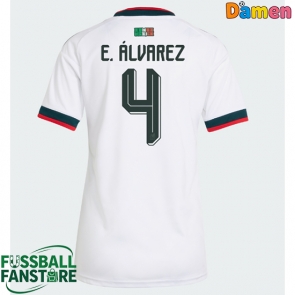 Mexiko Edson Alvarez #4 Replik Auswärtstrikot Damen WM 2026 Kurzarm